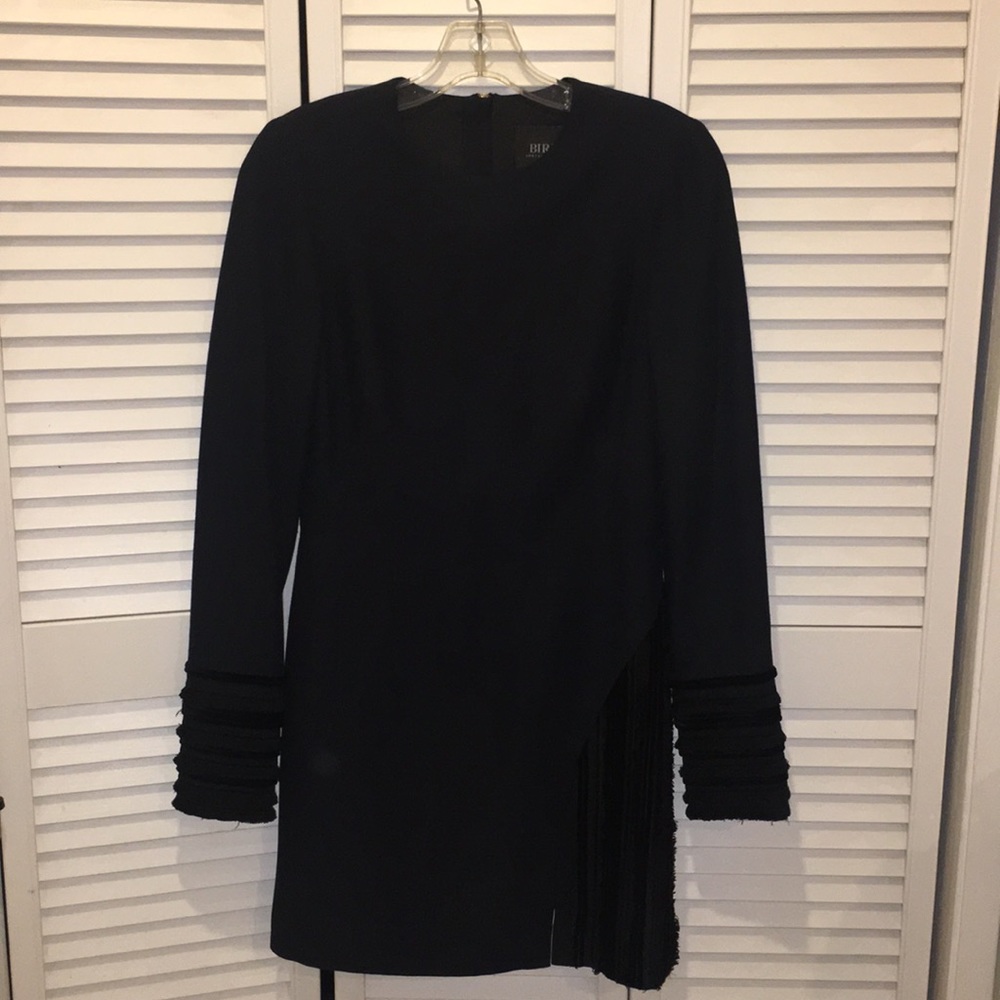 Navy Blue Winter Dress